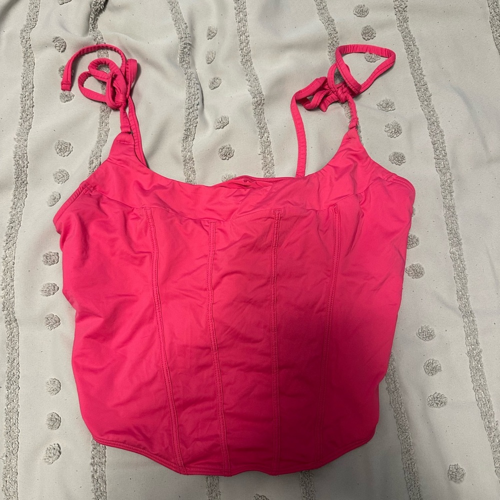 Hollister Pink Crop Top